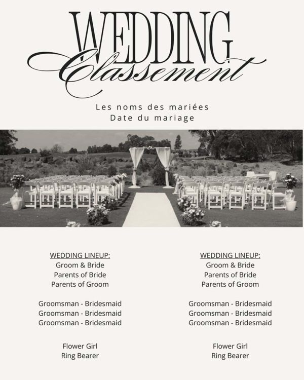 Feuille Classement Eglise